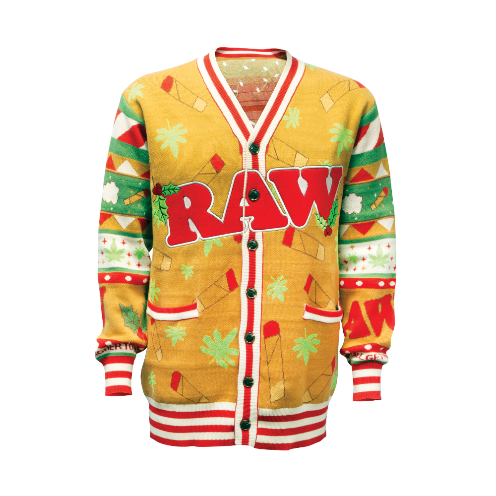 RAW UGGO Christmas Cardigan