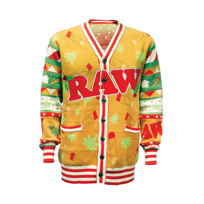 RAW UGGO Christmas Cardigan