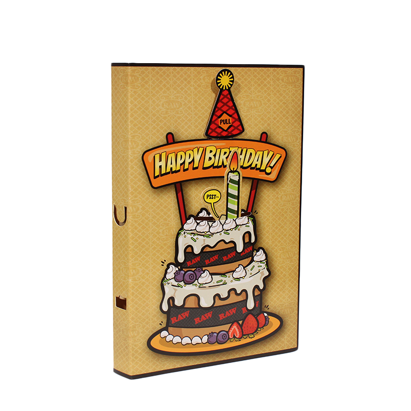 RAW Pop-Up Birthday Card