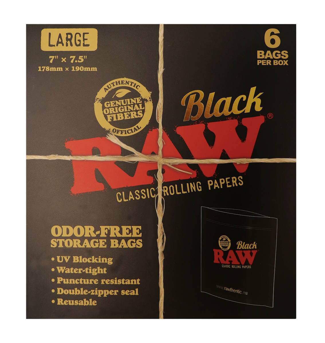 Mylar Geurdichte Zak - Rap Dog - 105x80mm - 50 Zakken