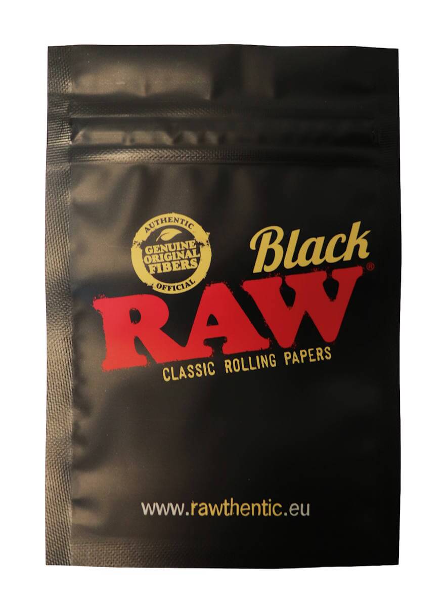 RAW® SACK - BLACK - MEDIUM 12PCS
