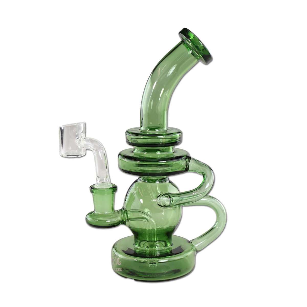 BLAZE Recycler Bong + Banger