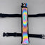 Holographic Reflective Fan Holders – Adjustable Strap | Rave & Festival Fan Holsters