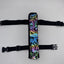 Holographic Reflective Fan Holders – Adjustable Strap | Rave & Festival Fan Holsters