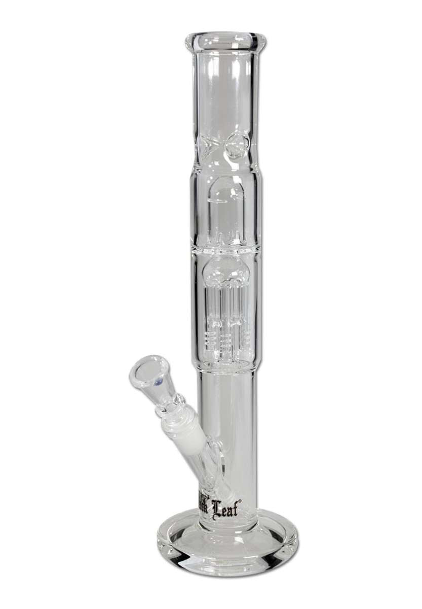 Black Leaf - Ice Bong  - H380mm (Clear)