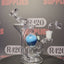 Black Leaf - Glazen Dab Rig - H250mm