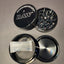 Hammercraft x RAW Aluminium  Grinder - 4 Piece  - Medium 55mm - Black