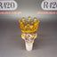 Pink Skull Crown Bowl - 18mm Male