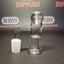 Quartz Slurper Banger - 18mm / 90° Male Fitting & Top Marble