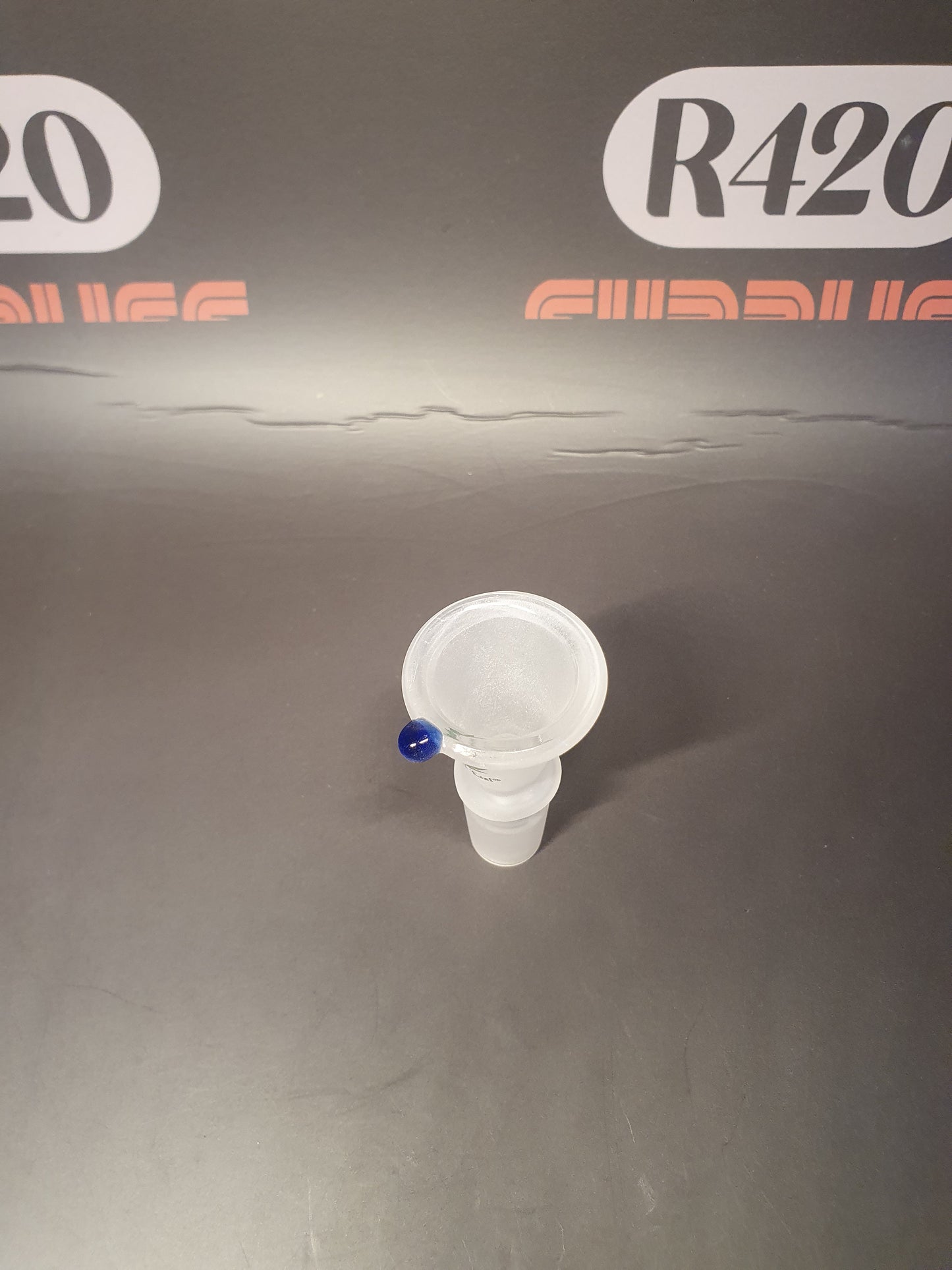 Glass Bowl - 18mm Male - Funnel Type - Frosted