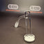 Quartz Slurper- 14mm / 45° Male Fitting - Tall - White & Clear