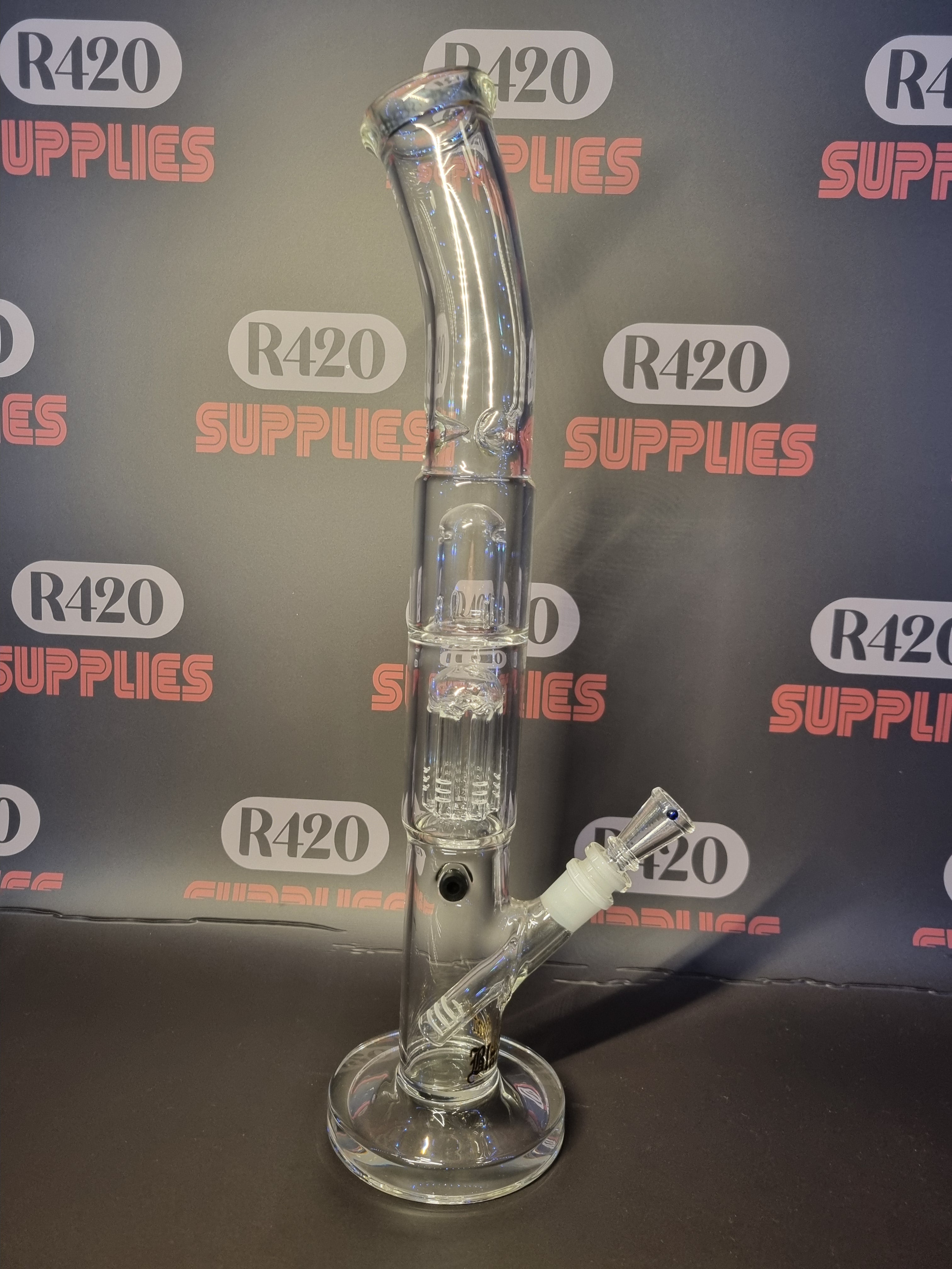 Black Leaf - Percolator Ice Bong  - H440mm
