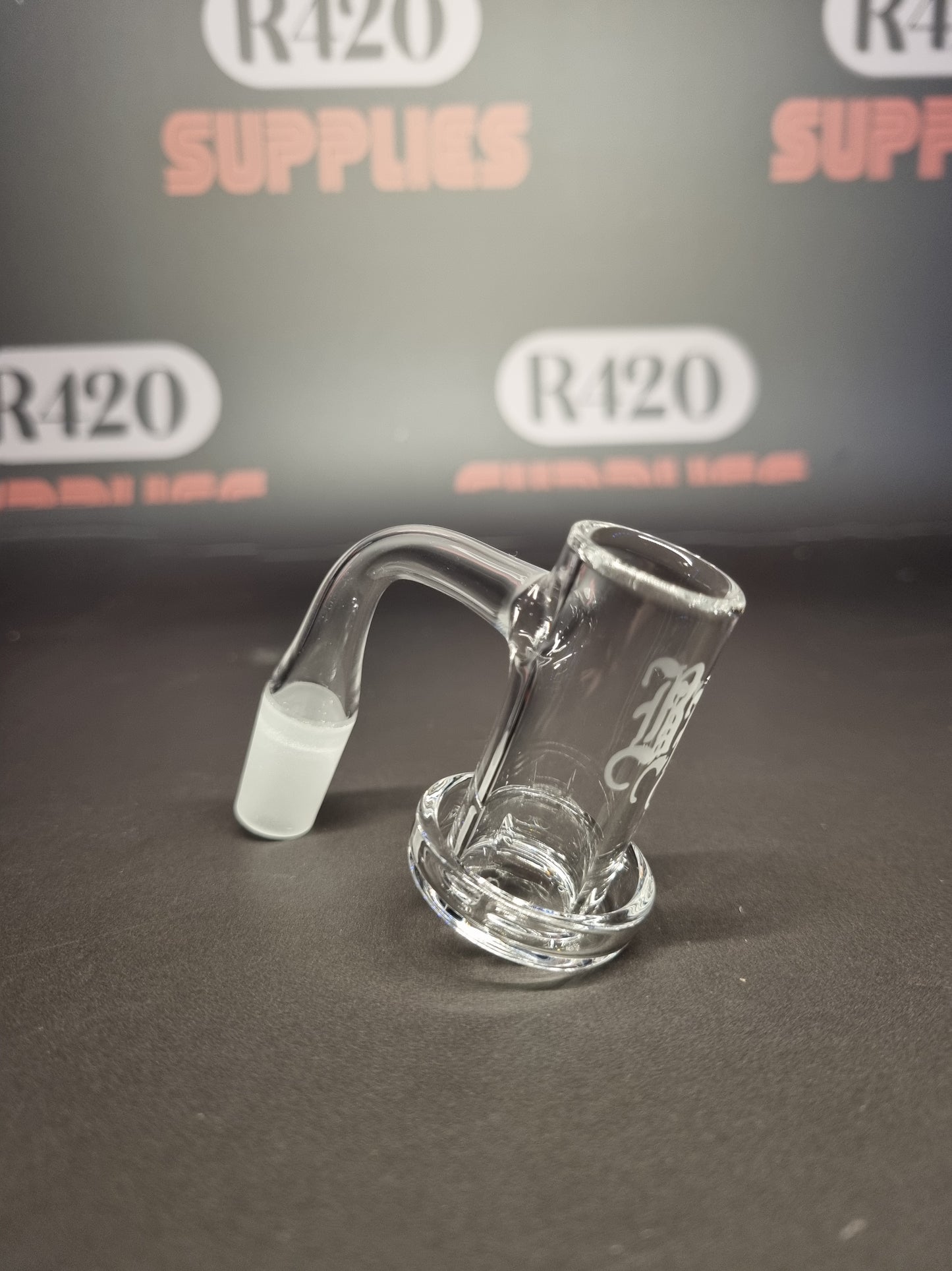 Kwartsbanger met regenboogeffect - 14 mm mannelijke fitting