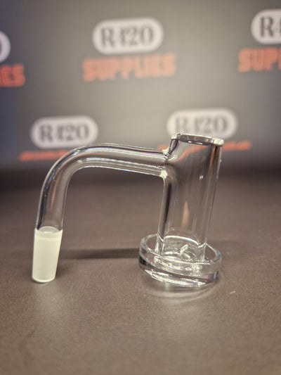Quartz Slurper- 10mm / 90° Male Fitting - Clear