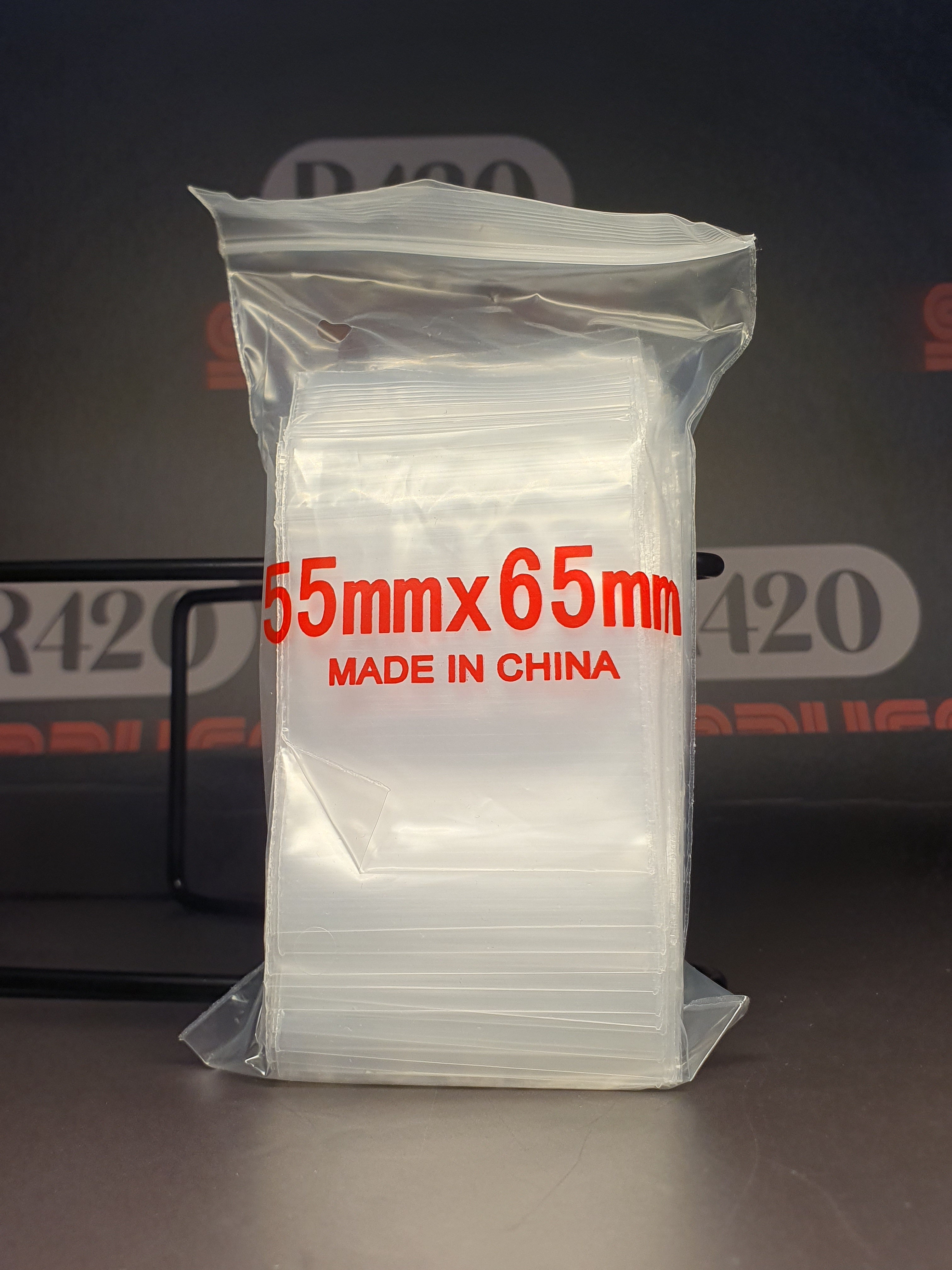 Ziplock Bag - Clear - 55x65mm - 50ù Strong (100)