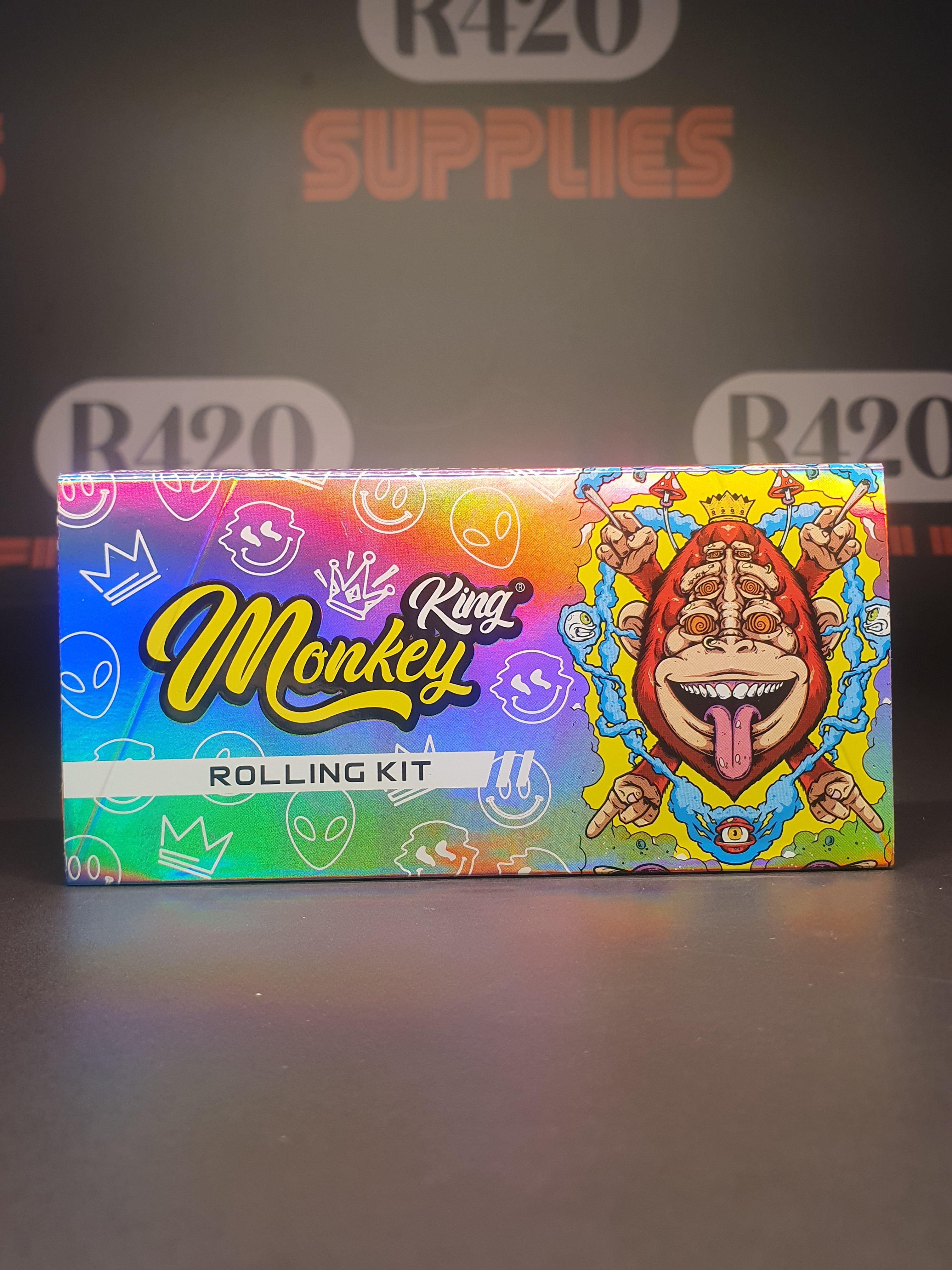Monkey King - Kingsize Slim and Tips- Ready to Fly-Rolling Kit