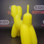 PieceMaker "K9" Silicone Water Pipe - Yellow