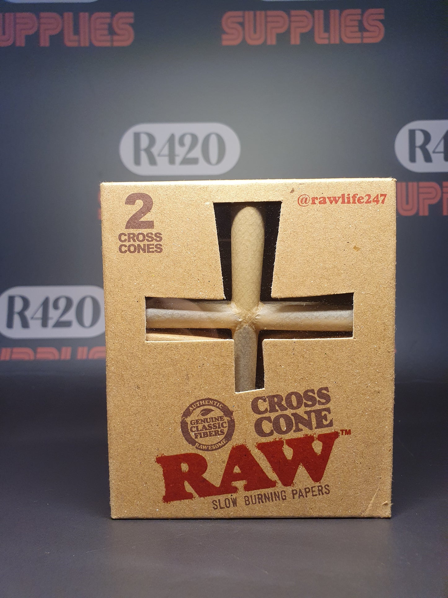 RAW Classic Cone Cross (2 Pack)