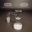 Quartz Slurper- 14mm / 90° Male Fitting - White Bottom