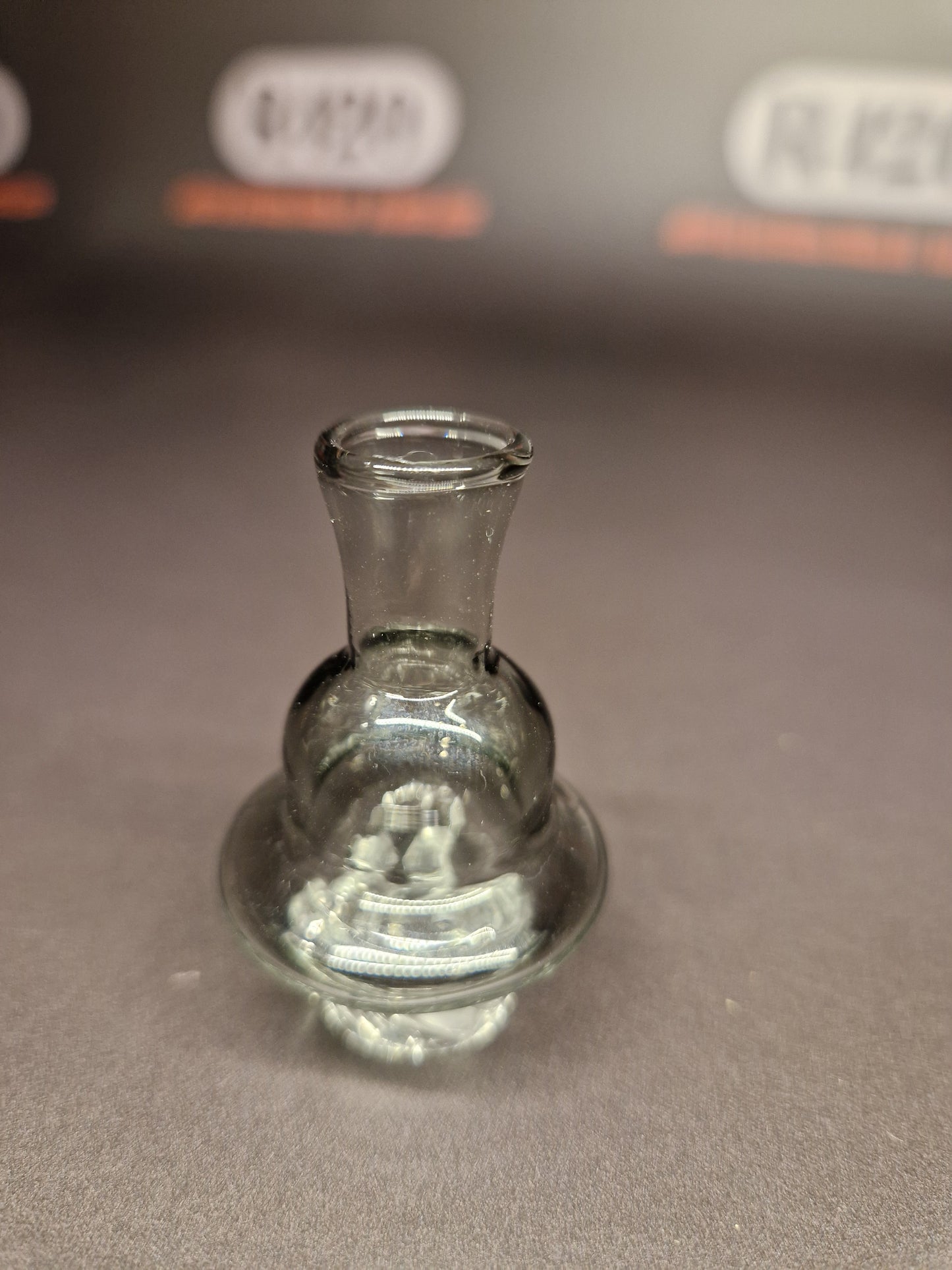 Glass Carb Cap Spinner - Grey