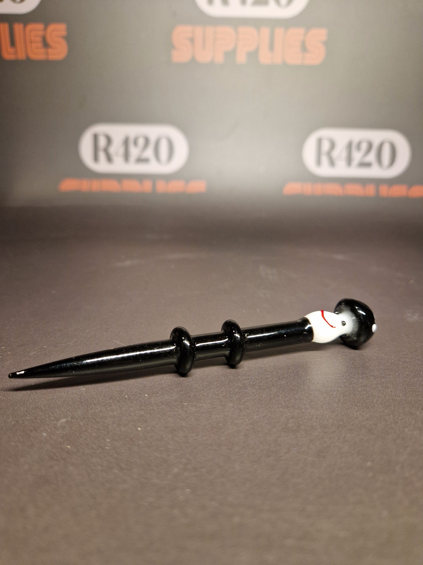 Glass Dabber - Mushroom Head - 120mm