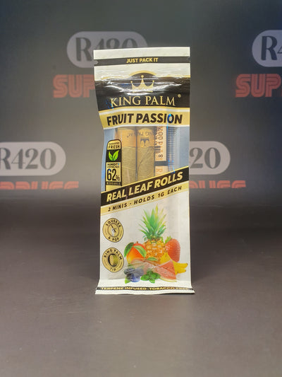 King Palm Mini Rolls - 2 Stuks - Fruit Passie