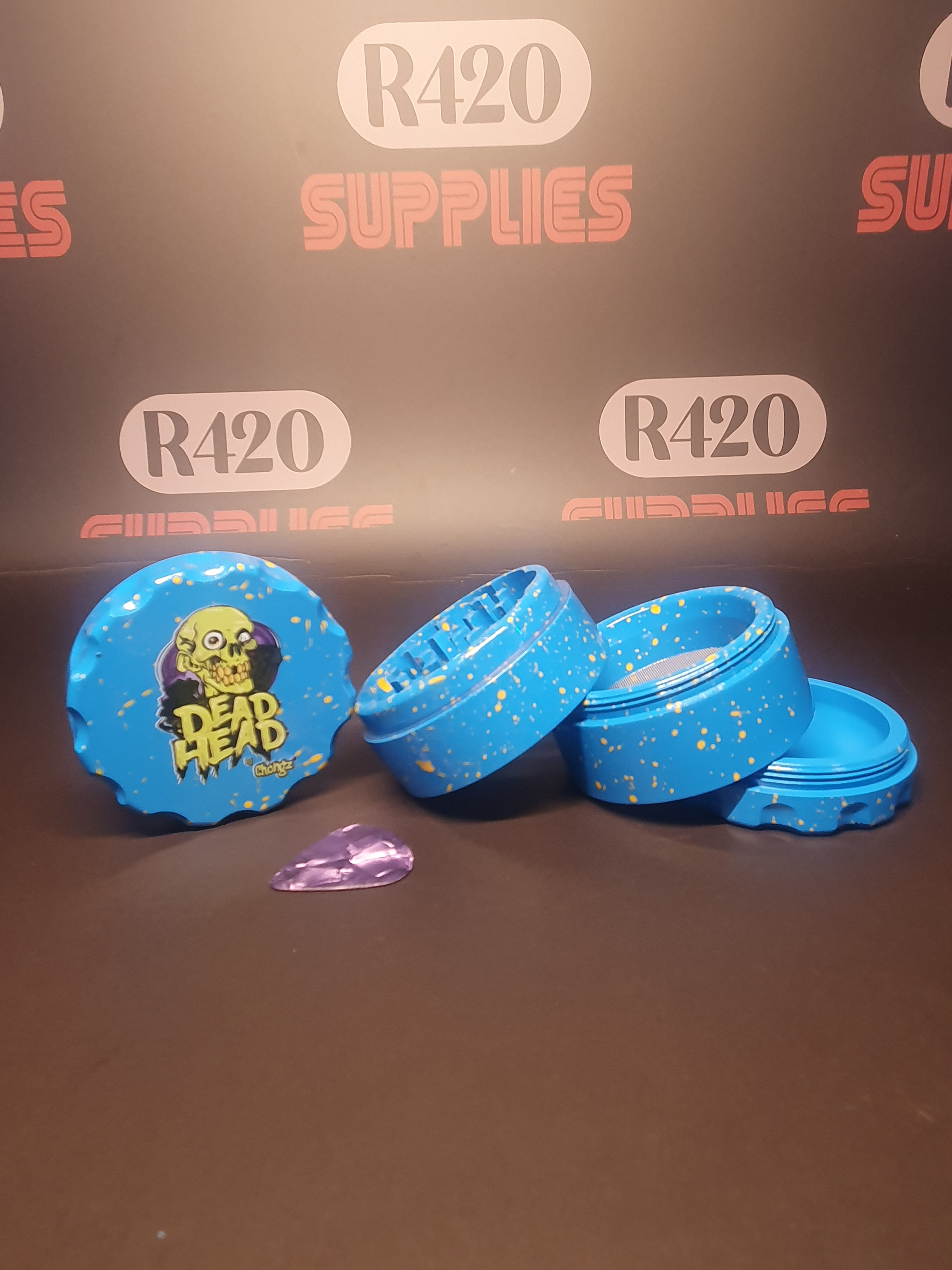 Chongz "Dead Head" Metal Grinder - 4 Part -60mm