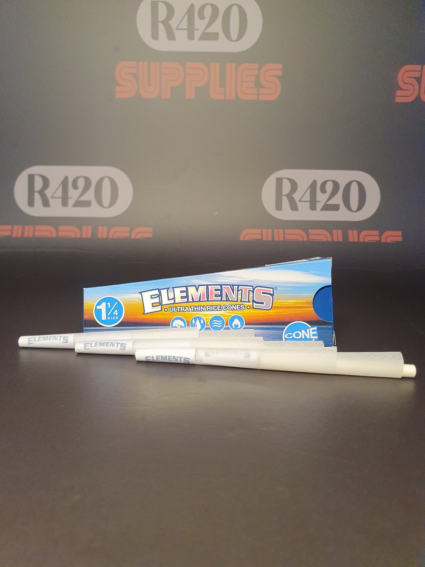 Elements Pre-Rolled Cones - 1 1/4 - 6 Pack