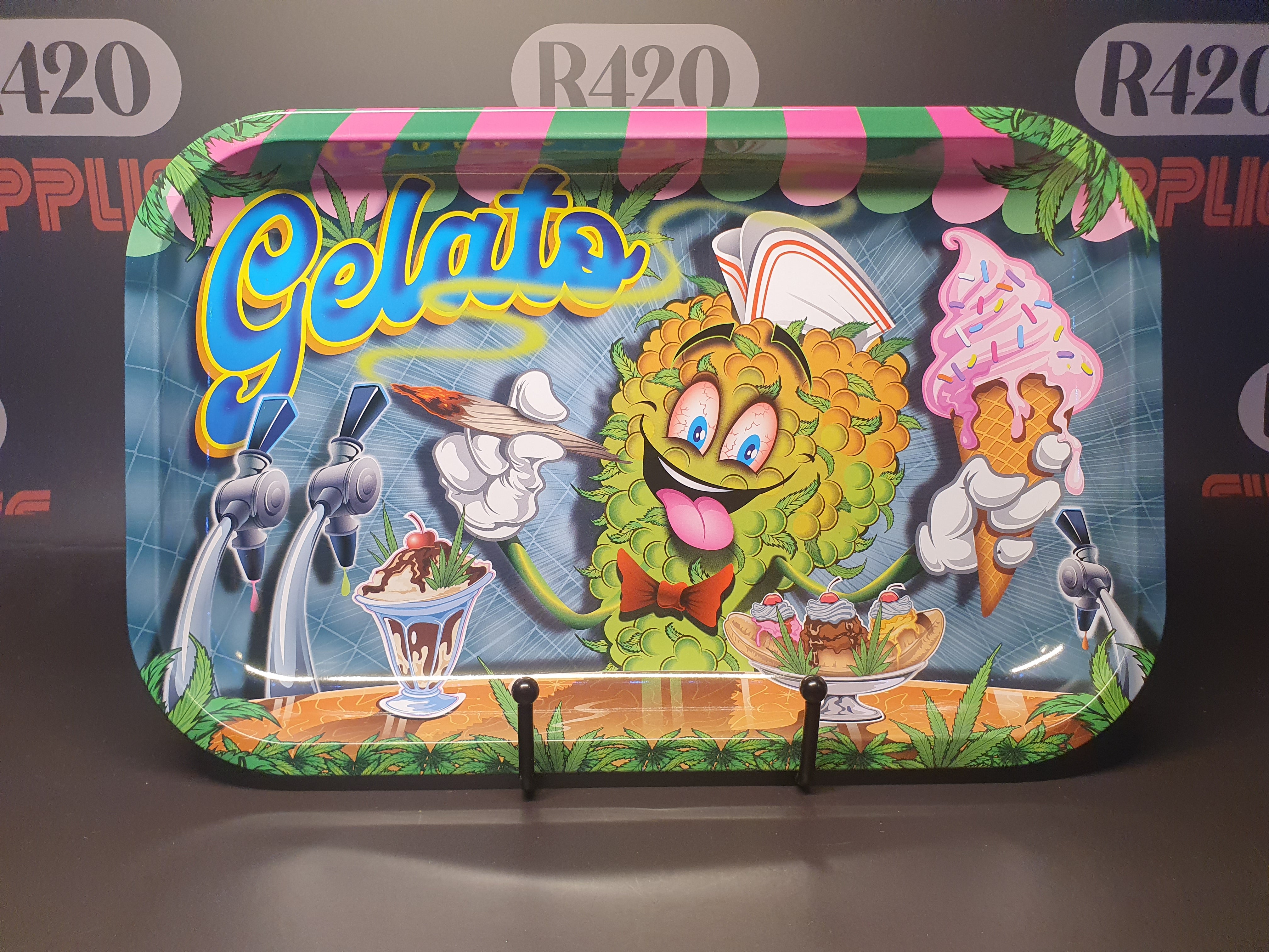 Best Buds – Gelato - Mini Metal Rolling Tray