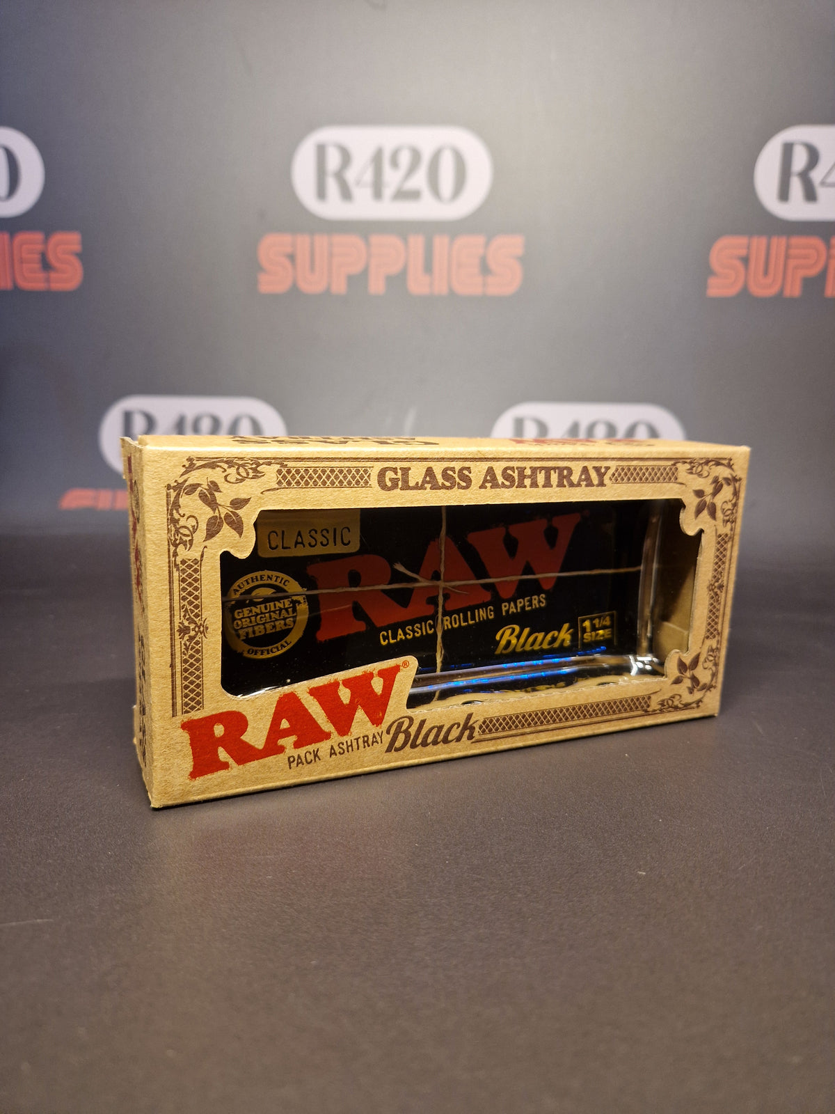 RAW Classic Pack glazen asbak
