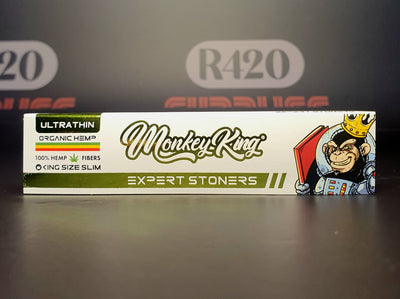 Monkey King Expert Stoners-serie - HENNEP Ultra Thin Kingsize Slim - 32 bladeren