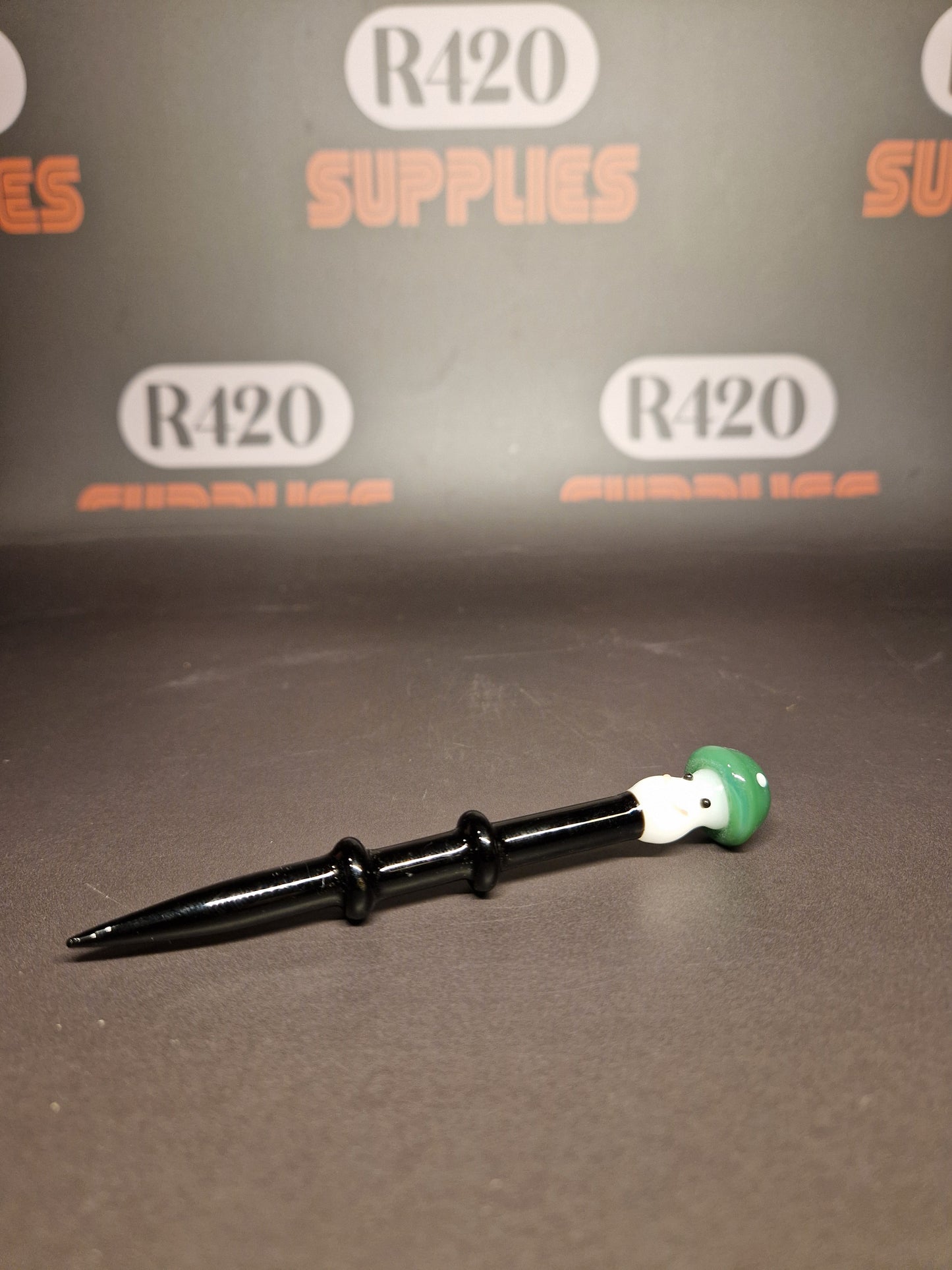 Glass Dabber - Mushroom Head - 120mm