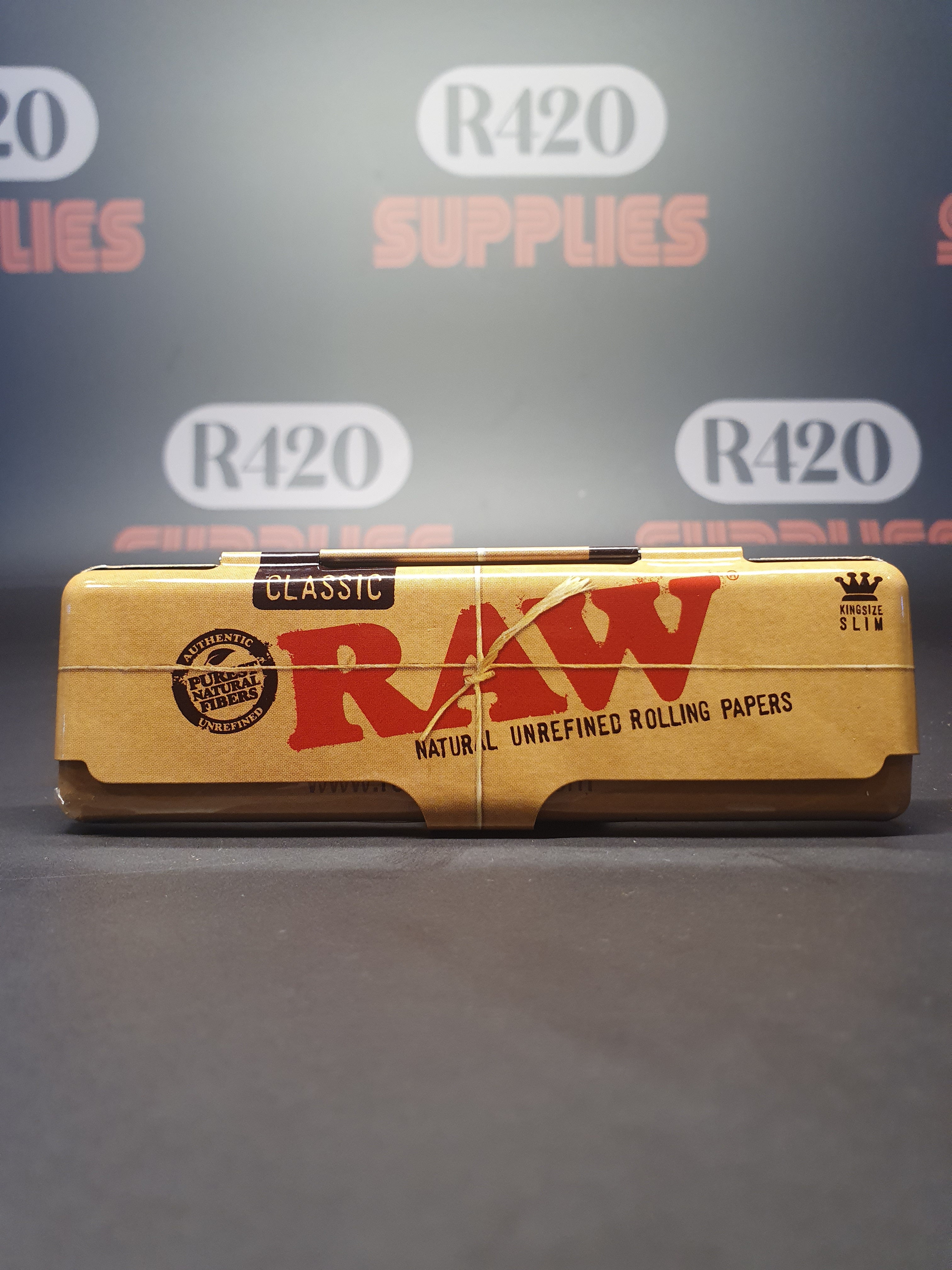 RAW Classic Metal Paper Case - Kingsize Slim