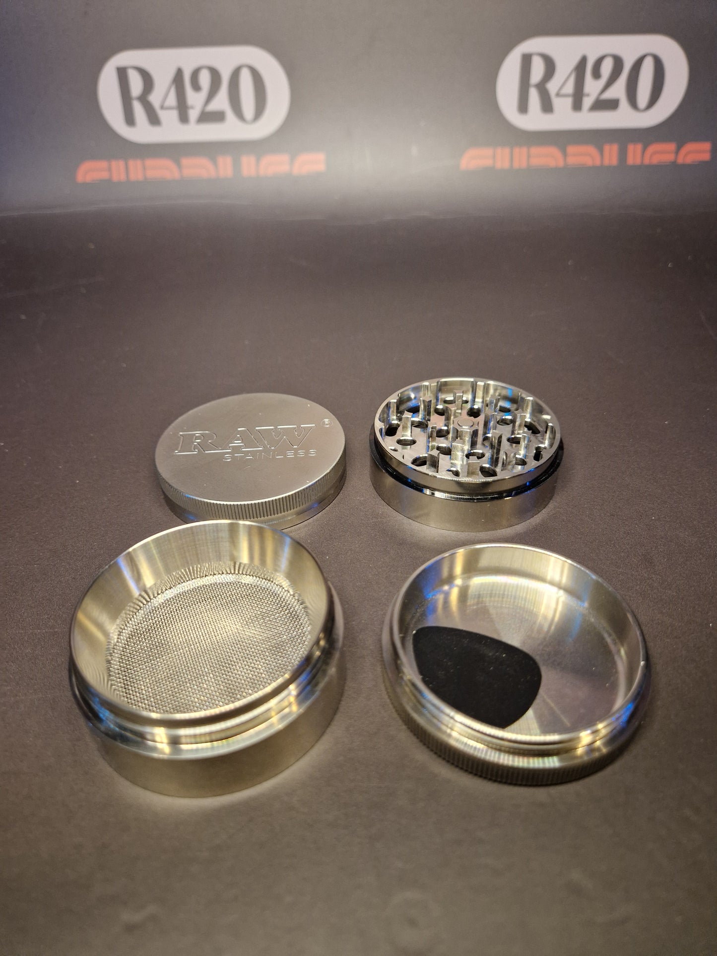 RAW aluminium metalen molen