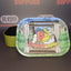 Metal Tin with Rolling Tray Lid - 180x140mm - Strawberry Banana