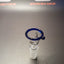 Glass Bowl - 18mm Male - Funnel Type - Blue