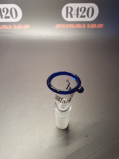 Glass Bowl - 18mm Male - Funnel Type - Blue
