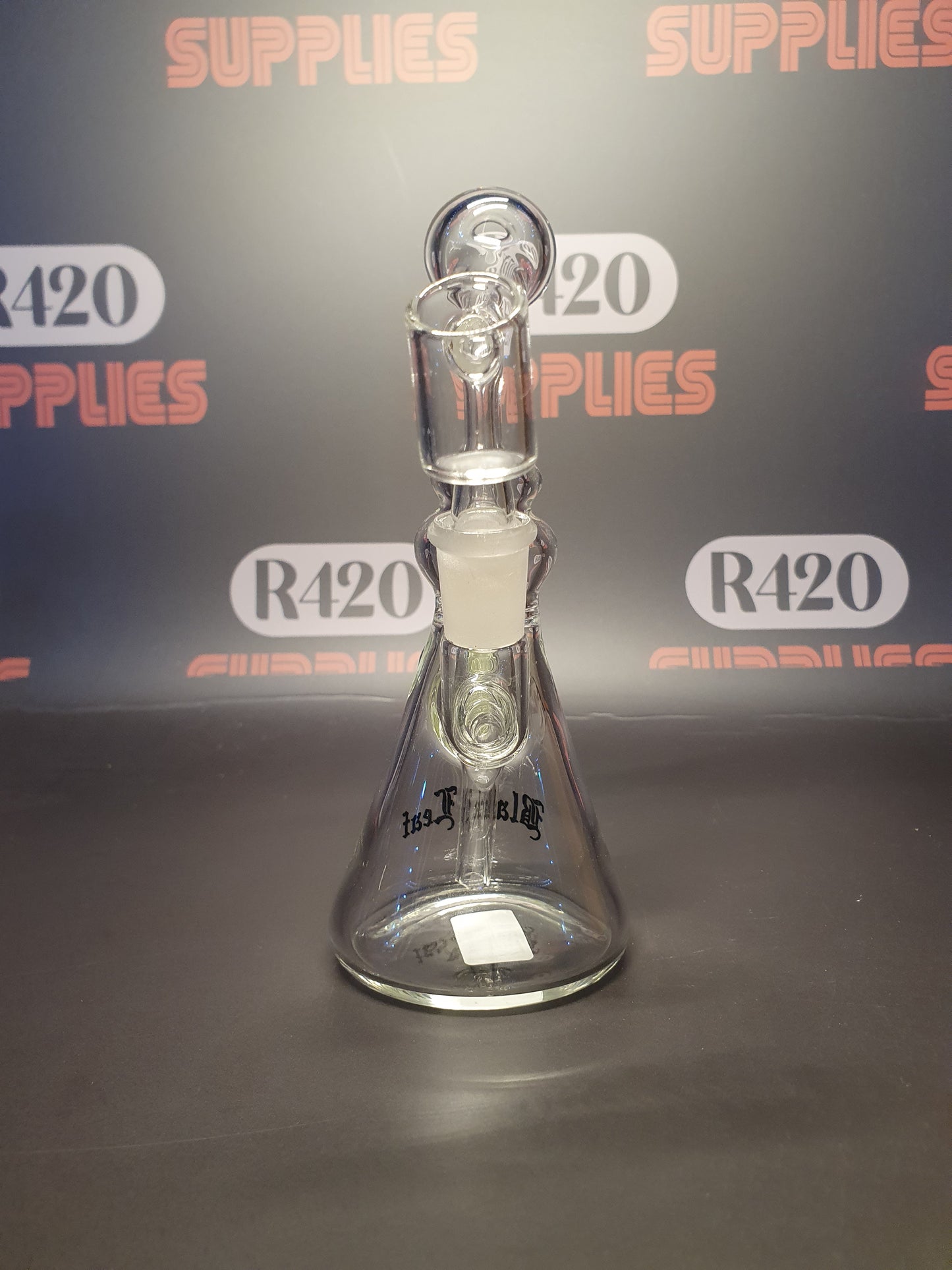 Black Leaf - Combi Glass Dab Rig - H180mm - Green