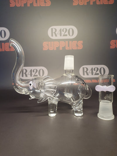 Atomik Glass Elephant Bong - 16cm