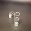 Quartz Banger - 14mm / 90° Male Fitting - Thin Flat Bottom Bucket with Autospin