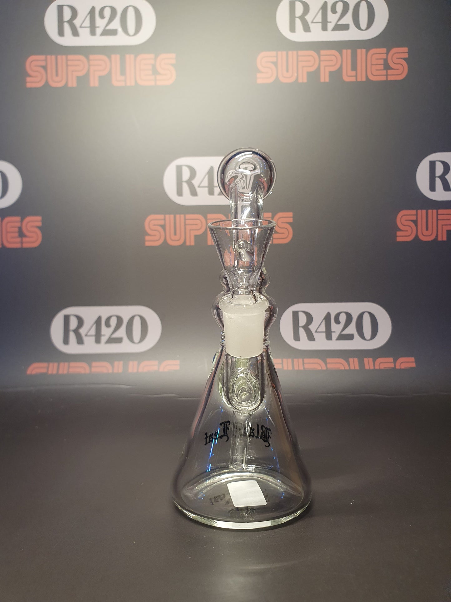 Black Leaf - Combi Glass Dab Rig - H180mm - Green