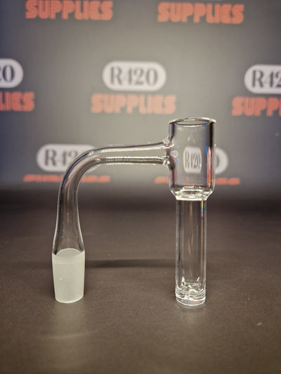 Quartz Banger - 14mm / 90° Male Fitting - Tall and Slim with Autospin