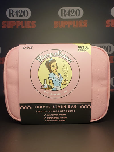 Blazy Susan - Smell-Proof Stash Bag - Pink