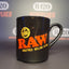 RAW Black Ceramic Coffee Mug
