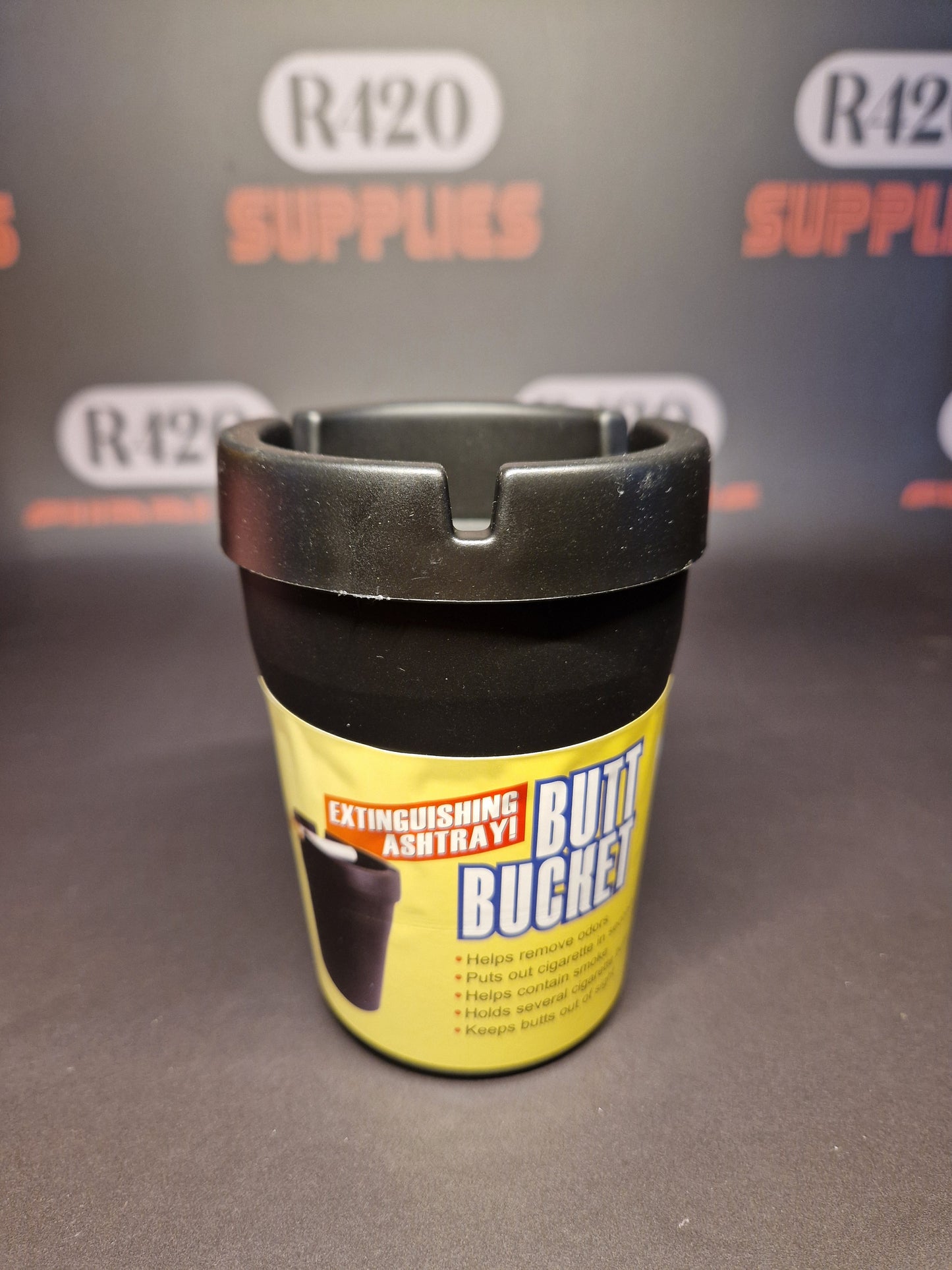 Butt Bucket Ashtray - Black