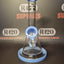 Grace Glass - Mini Beaker Style Bong -Blue - H: 21cm