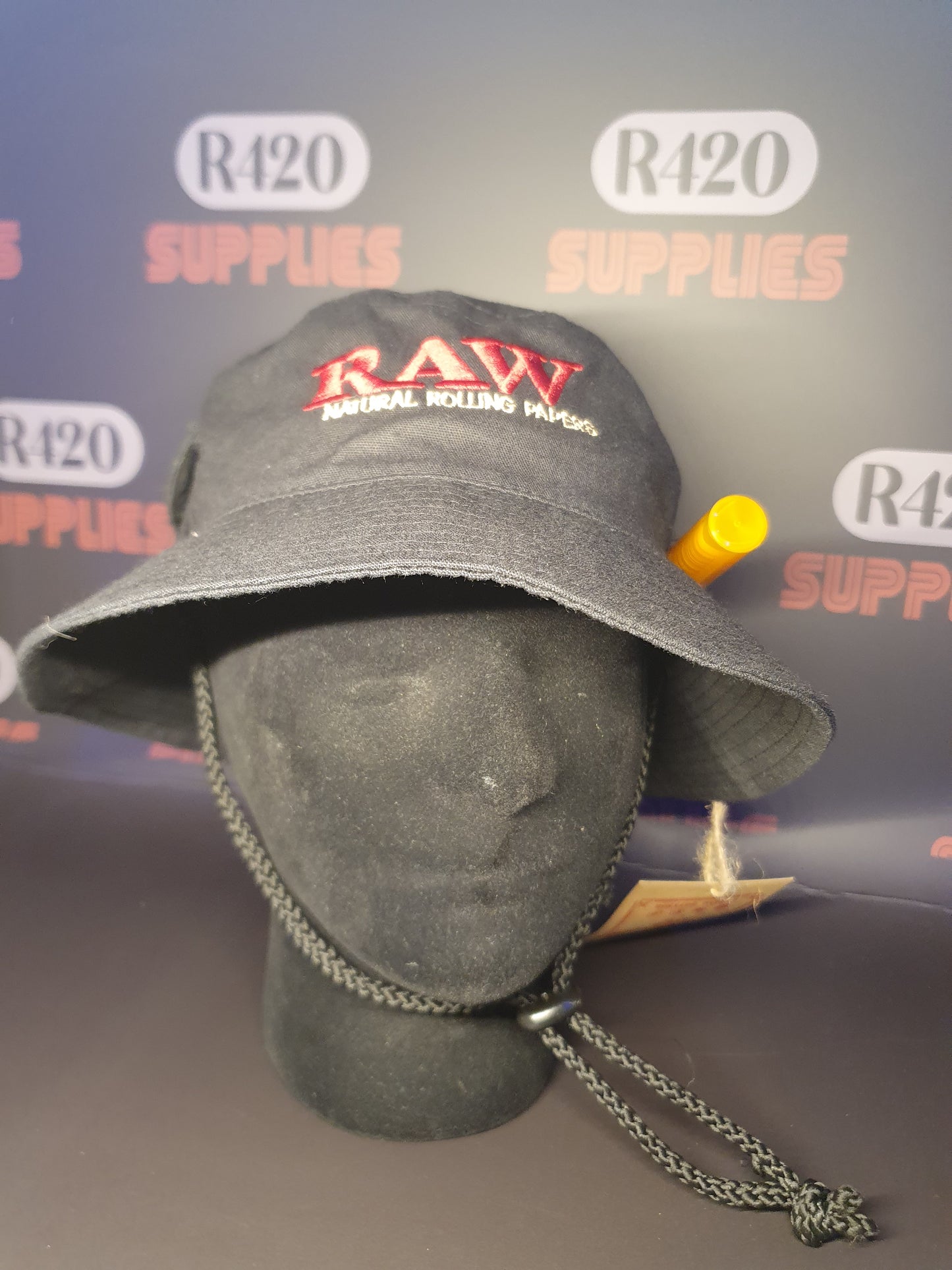RAW Smokermans Bucket Hat - Black