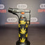 Jet Torch Lighter - Black & Gold Leaf Designs - Refillable