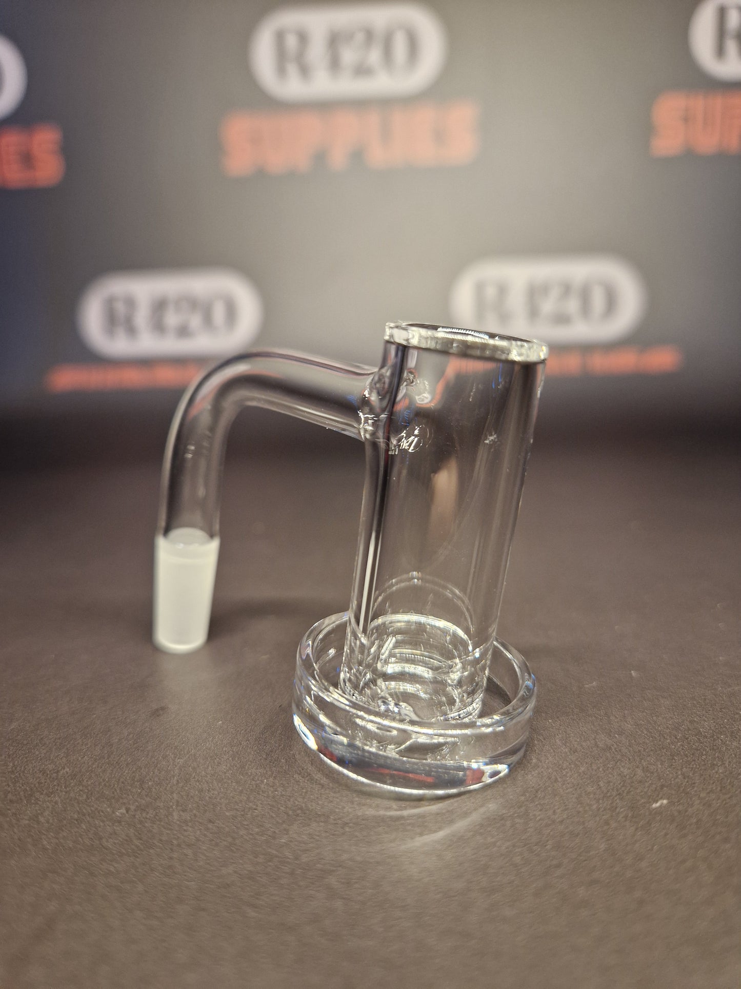 Quartz Slurper- 10mm / 90° Male Fitting - Clear