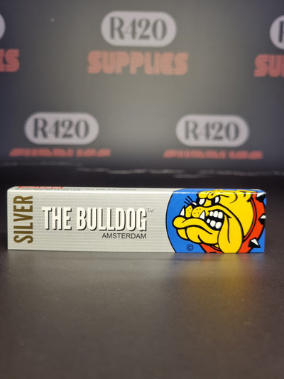 The Bulldog Zilver Vloei - Kingsize Slim + Tips